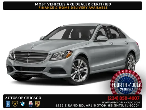 White 2017 Mercedes-Benz C-Class C 300 for sale in Arlington Heights, IL