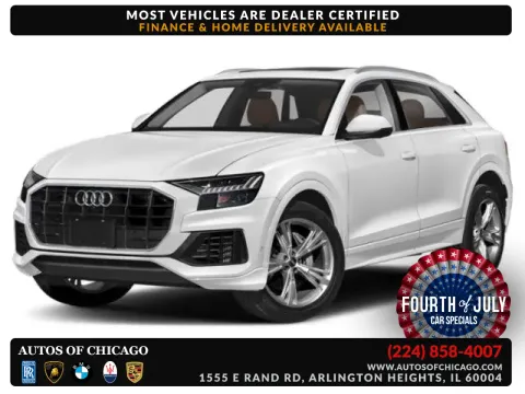 Gray 2019 Audi Q8 Prestige for sale in Arlington Heights, IL