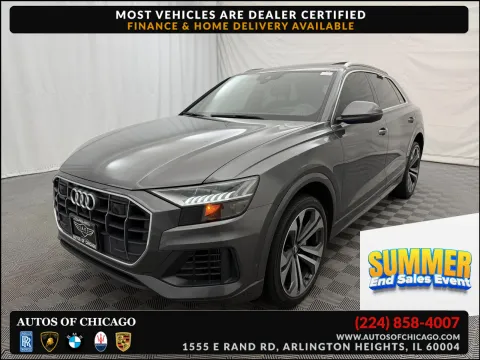 Gray 2019 Audi Q8 Prestige for sale in Arlington Heights, IL