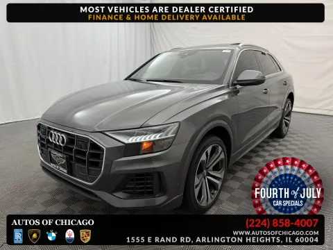 Gray 2019 Audi Q8 Prestige for sale in Arlington Heights, IL
