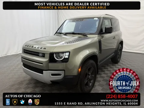 Gray 2022 Land Rover Defender 90 Standard for sale in Arlington Heights, IL