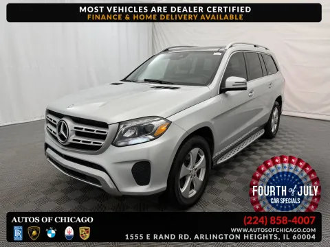 Silver 2017 Mercedes-Benz GLS 450 for sale in Arlington Heights, IL