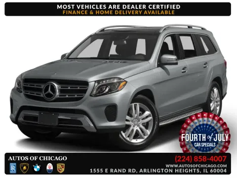 Silver 2017 Mercedes-Benz GLS 450 for sale in Arlington Heights, IL