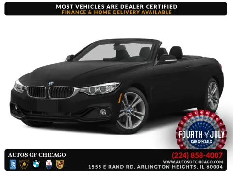 White 2014 BMW 4 Series 428i xDrive for sale in Arlington Heights, IL