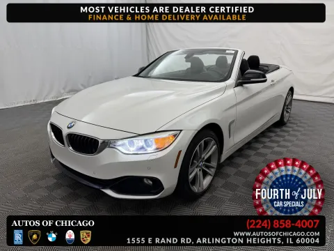 White 2014 BMW 4 Series 428i xDrive for sale in Arlington Heights, IL
