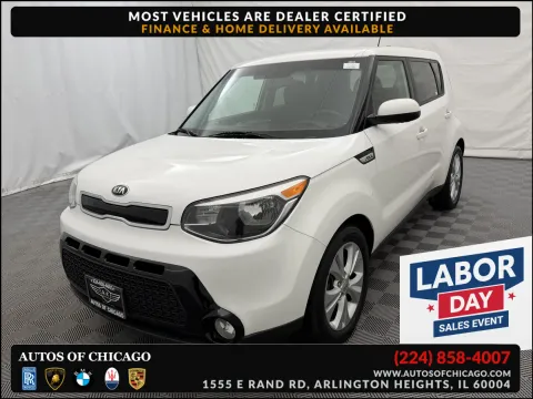 White 2016 Kia Soul + for sale in Arlington Heights, IL