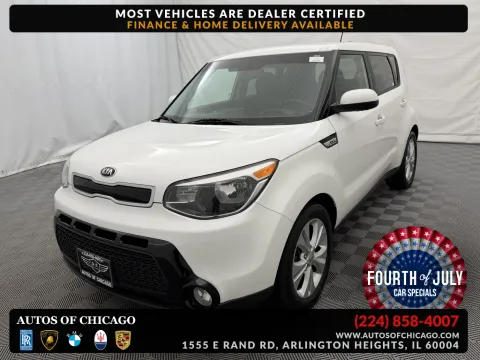 White 2016 Kia Soul + for sale in Arlington Heights, IL