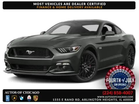 Red 2015 Ford Mustang GT for sale in Arlington Heights, IL