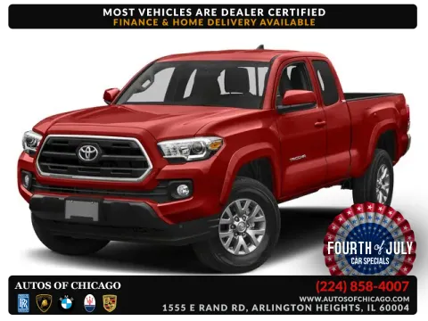 Gray 2018 Toyota Tacoma SR5 for sale in Arlington Heights, IL