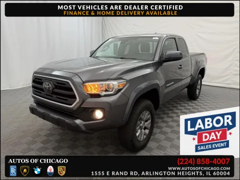 Gray 2018 Toyota Tacoma SR5 for sale in Arlington Heights, IL