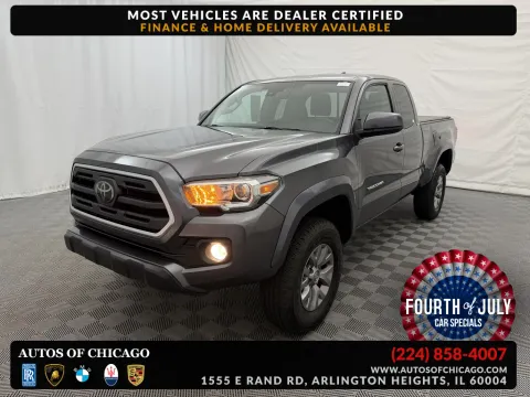 Gray 2018 Toyota Tacoma SR5 for sale in Arlington Heights, IL
