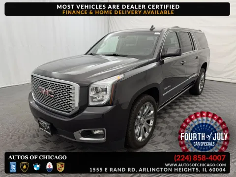 Gray 2017 GMC Yukon XL Denali for sale in Arlington Heights, IL