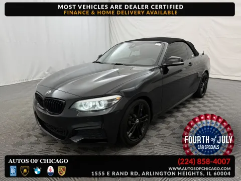 Black 2020 BMW 2 Series M240i for sale in Arlington Heights, IL