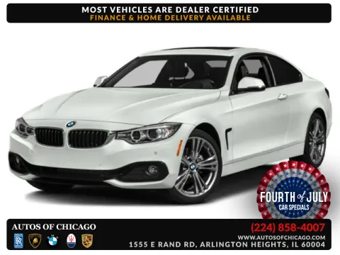 White 2015 BMW 4 Series 428i xDrive for sale in Arlington Heights, IL