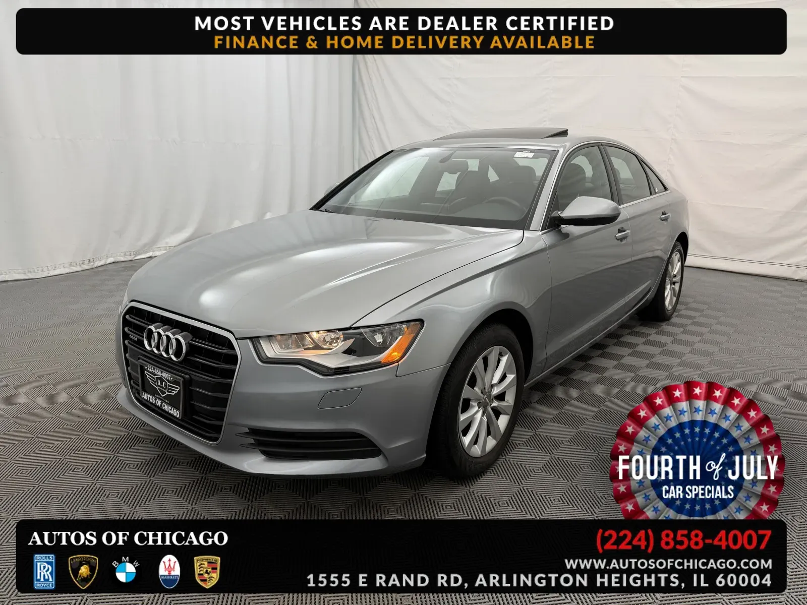 2014 Audi A6 2.0T Premium for sale in Arlington Heights, IL