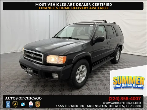 Black 2001 Nissan Pathfinder LE for sale in Arlington Heights, IL