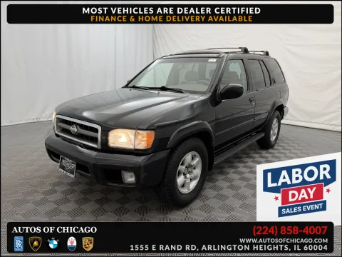 Black 2001 Nissan Pathfinder LE for sale in Arlington Heights, IL