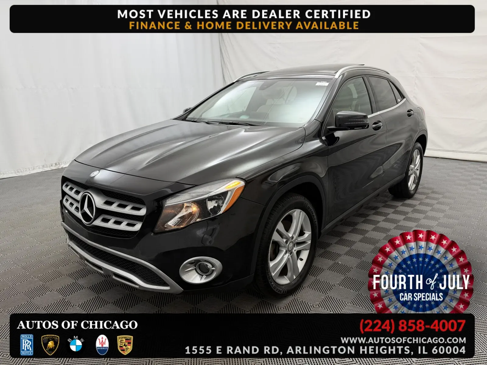 White 2018 Mercedes-Benz GLA 250 for sale in Arlington Heights, IL