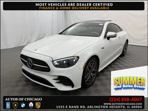 White 2022 Mercedes-Benz E-Class E 450 for sale in Arlington Heights, IL