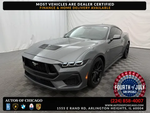 Gray 2024 Ford Mustang GT Premium for sale in Arlington Heights, IL