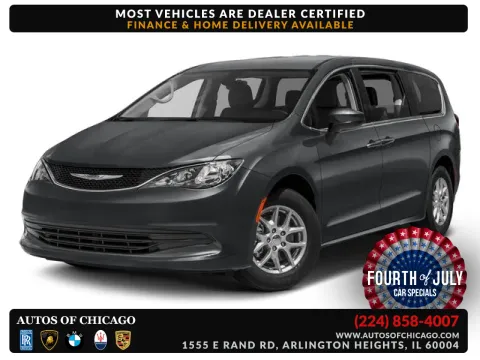 Red 2017 Chrysler Pacifica Touring for sale in Arlington Heights, IL