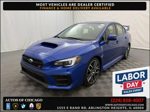 Blue 2020 Subaru WRX STI for sale in Arlington Heights, IL