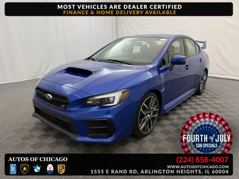 Blue 2020 Subaru WRX STI for sale in Arlington Heights, IL