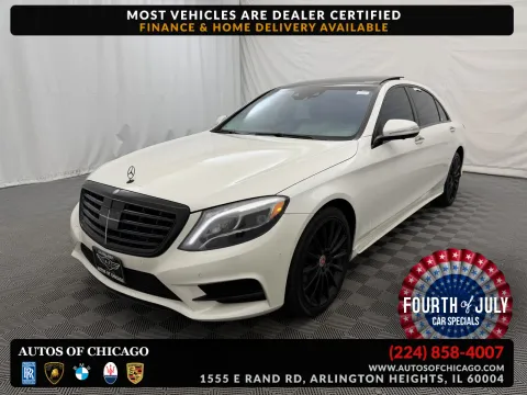 White 2014 Mercedes-Benz S-Class S 550 for sale in Arlington Heights, IL