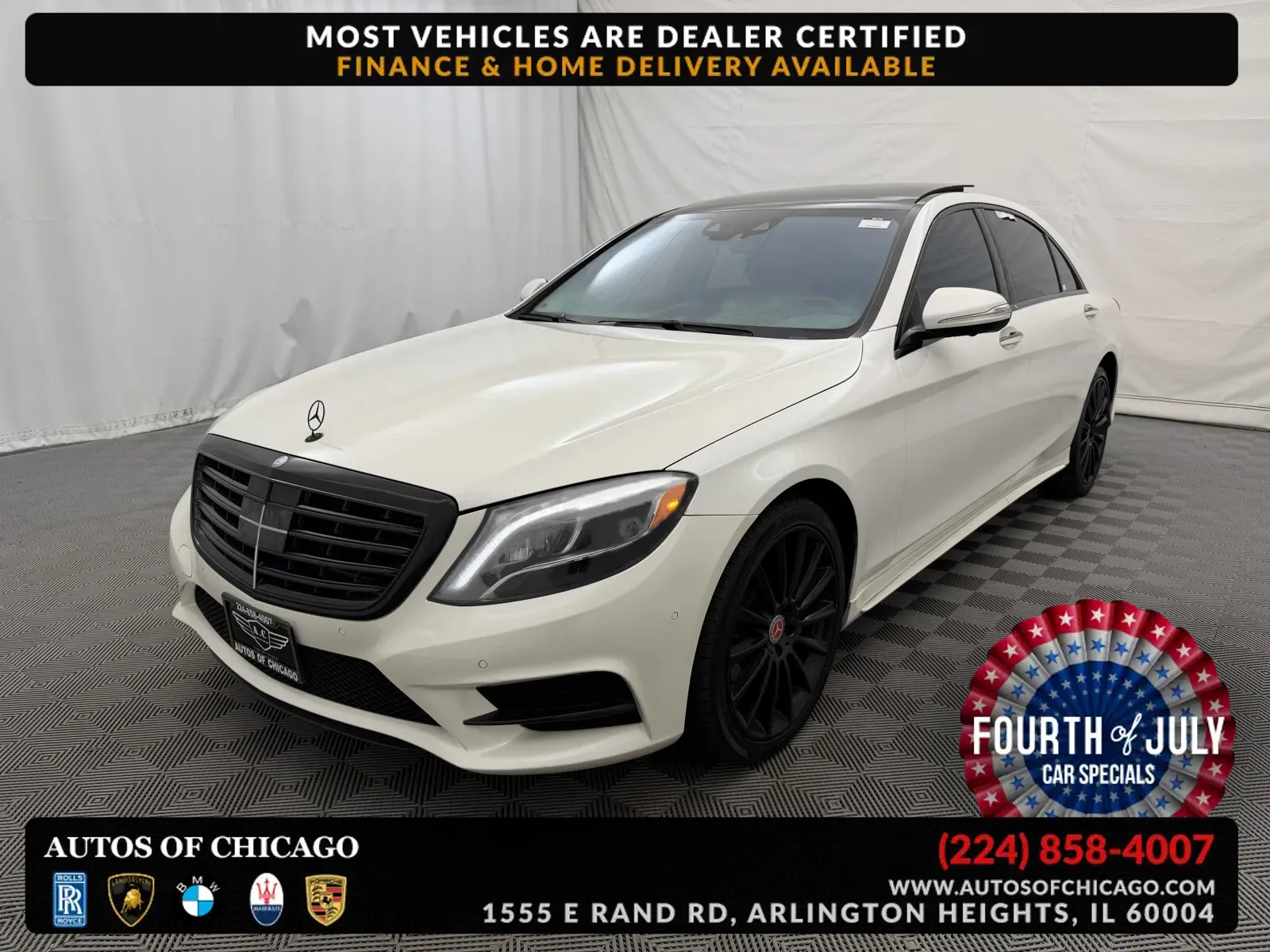 2014 Mercedes-Benz S-Class S 550