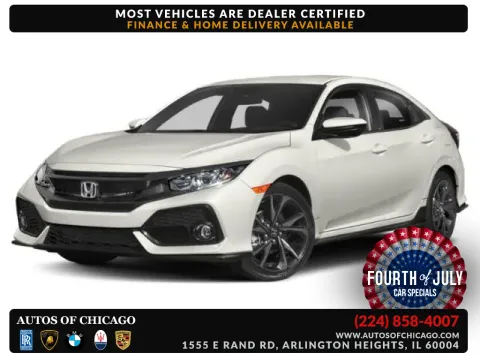 Gray 2019 Honda Civic Hatchback Sport for sale in Arlington Heights, IL