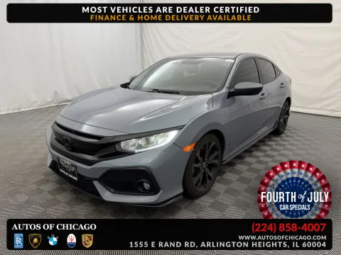 Gray 2019 Honda Civic Hatchback Sport for sale in Arlington Heights, IL