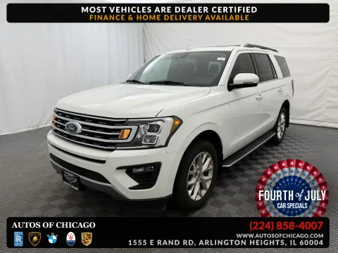White 2020 Ford Expedition XLT for sale in Arlington Heights, IL