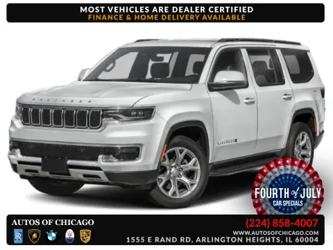 Black 2022 Jeep Wagoneer Series II for sale in Arlington Heights, IL