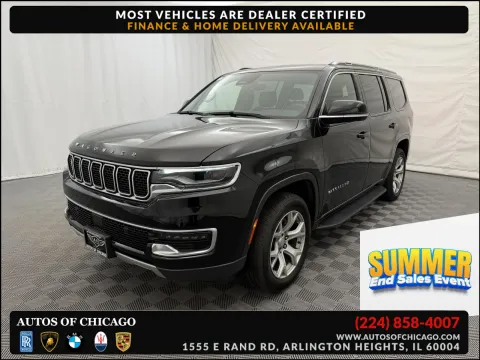 Black 2022 Jeep Wagoneer Series II for sale in Arlington Heights, IL