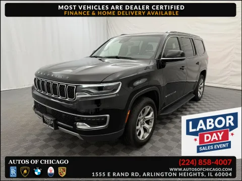 Black 2022 Jeep Wagoneer Series II for sale in Arlington Heights, IL