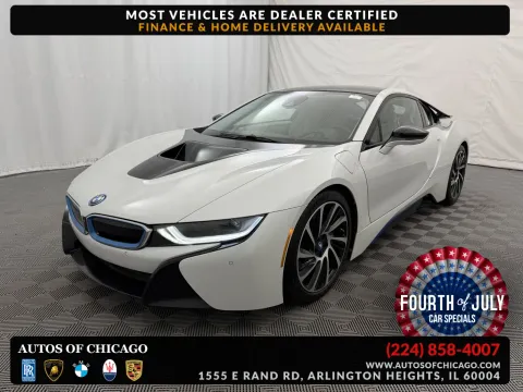 White 2016 BMW i8 for sale in Arlington Heights, IL
