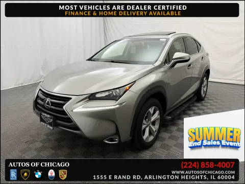 Silver 2017 Lexus NX Turbo for sale in Arlington Heights, IL