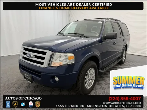 Blue 2011 Ford Expedition XLT for sale in Arlington Heights, IL