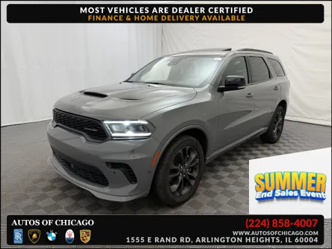 Gray 2024 Dodge Durango GT Plus for sale in Arlington Heights, IL