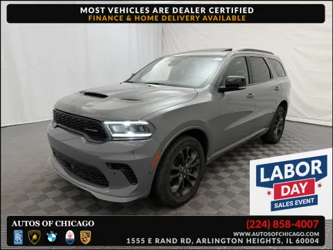 Gray 2024 Dodge Durango GT Plus for sale in Arlington Heights, IL