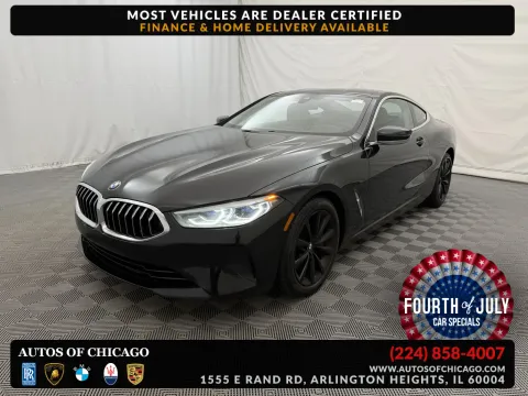 Black 2020 BMW 8 Series 840i for sale in Arlington Heights, IL