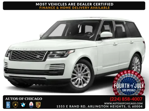 White 2020 Land Rover Range Rover HSE for sale in Arlington Heights, IL