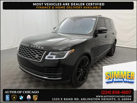 Black 2020 Land Rover Range Rover HSE for sale in Arlington Heights, IL