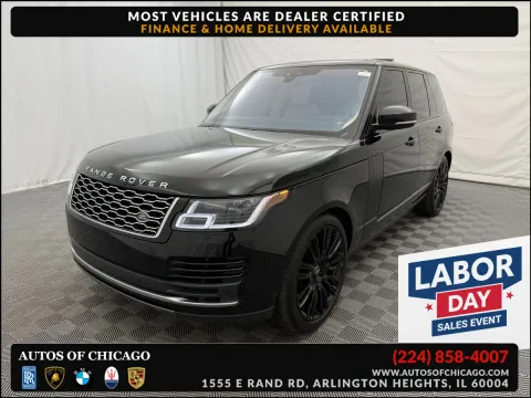 Black 2020 Land Rover Range Rover HSE for sale in Arlington Heights, IL