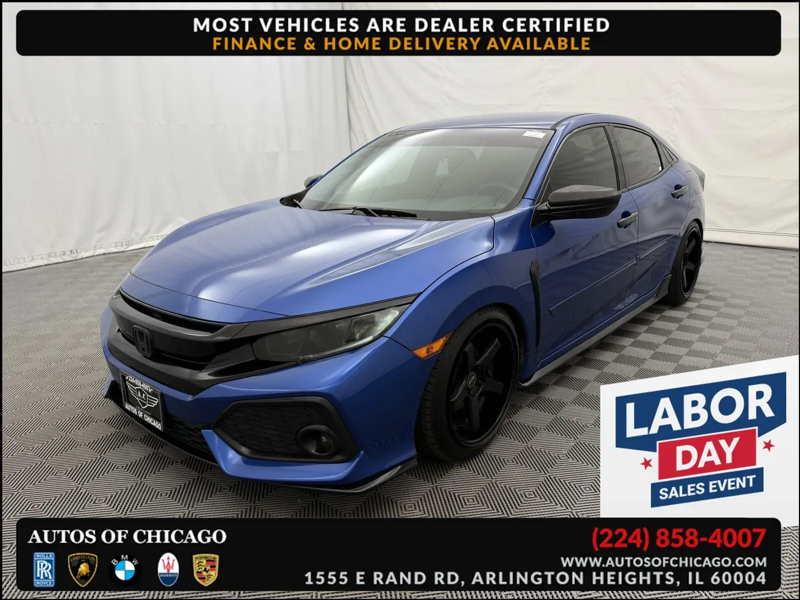 2017 Honda Civic Hatchback Sport for sale in Arlington Heights, IL
