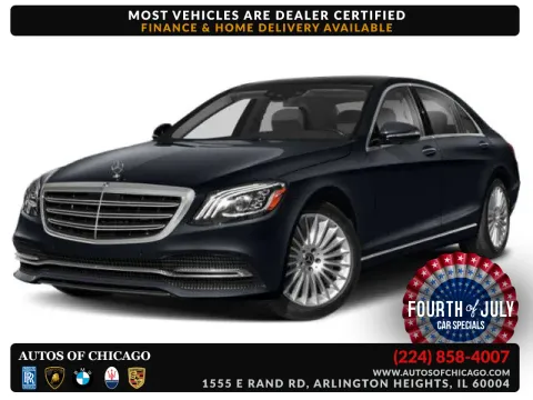 White 2019 Mercedes-Benz S-Class S 560 for sale in Arlington Heights, IL