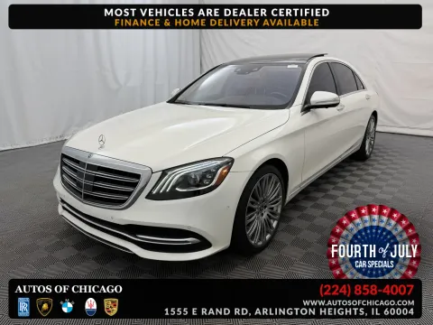 White 2019 Mercedes-Benz S-Class S 560 for sale in Arlington Heights, IL