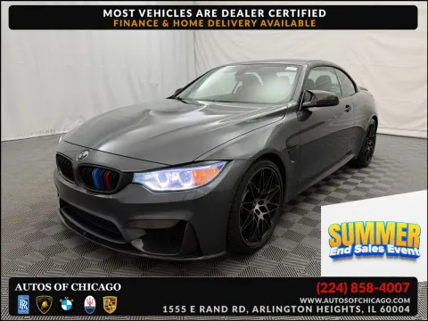 Black 2015 BMW M4 for sale in Arlington Heights, IL