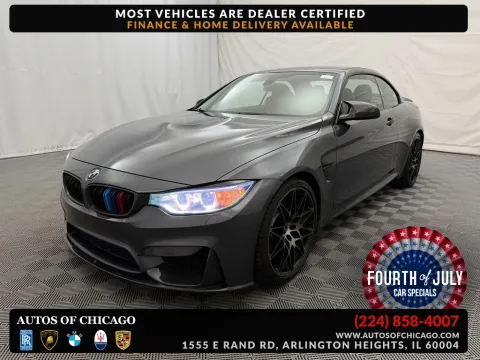 Black 2015 BMW M4 for sale in Arlington Heights, IL
