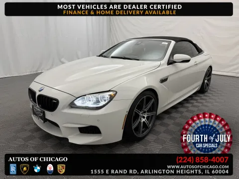 White 2014 BMW M6 for sale in Arlington Heights, IL